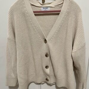 Old Navy Women's Beige Cardigan